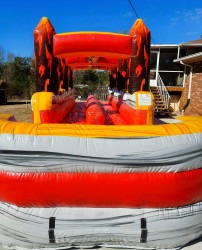 volcano20slipnslide 1709036602 Volcano Slip N Slide(Double Lane)